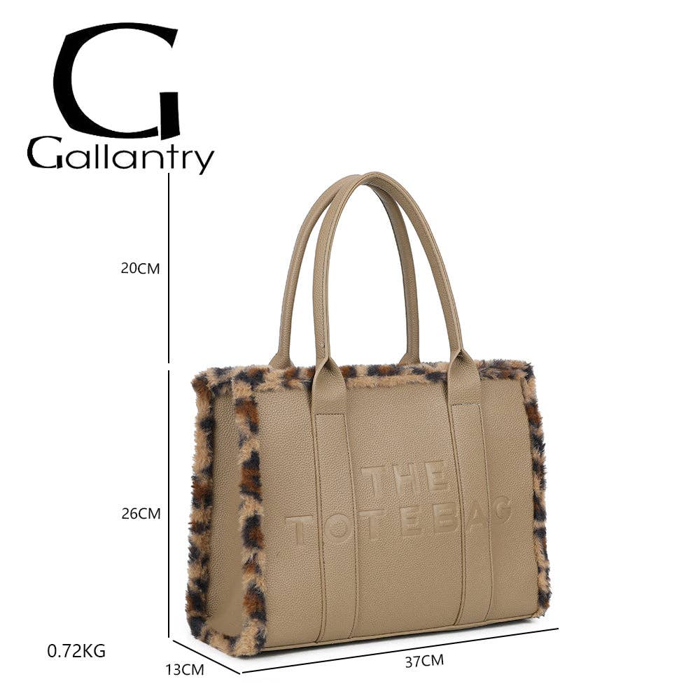 Savannah Tote: D.BROWN