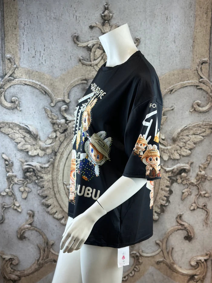 Four Bubu Shirt in Schwarz