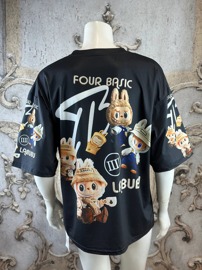 Four Bubu Shirt in Schwarz