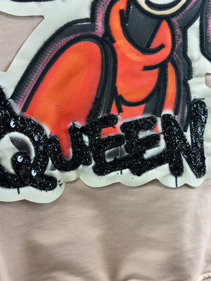 Goofy Hoodie in Alt Rosa