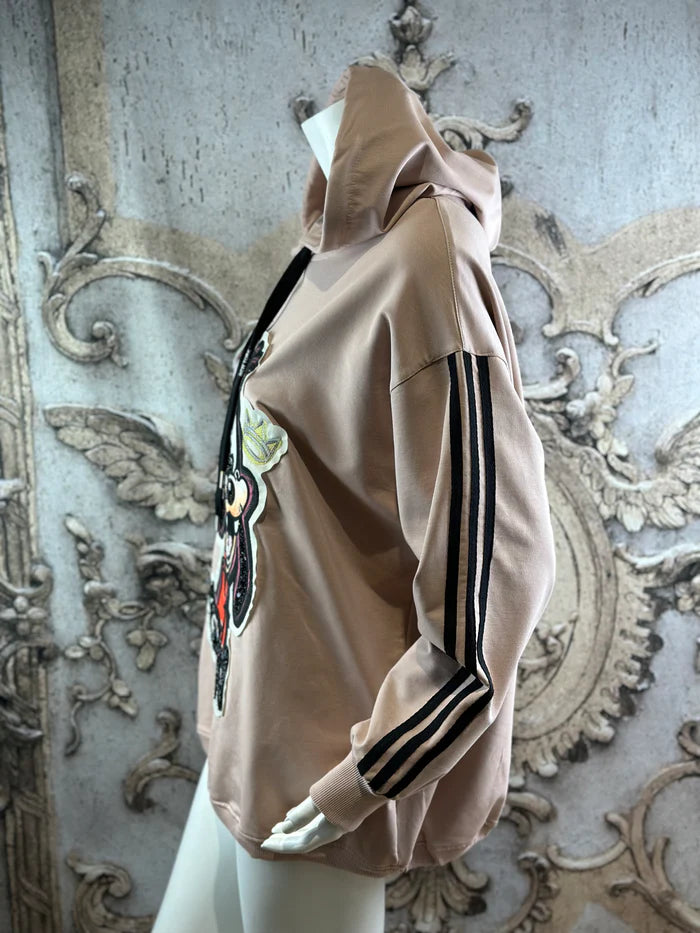 Goofy Hoodie in Alt Rosa