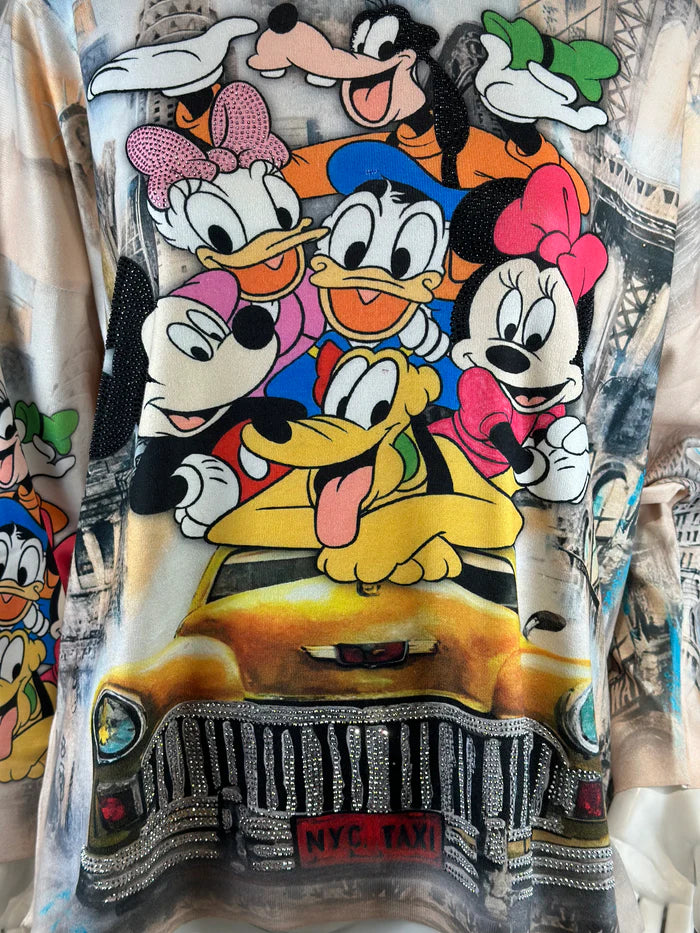 Leichter Disney Strick Pullober