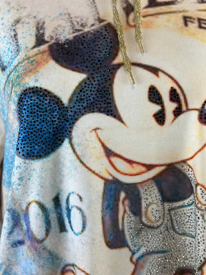 Leichter Mickey Strick Pullover