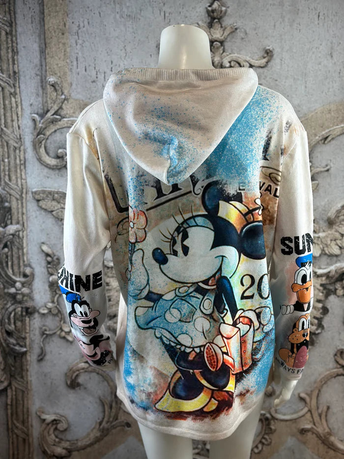 Leichter Mickey Strick Pullover