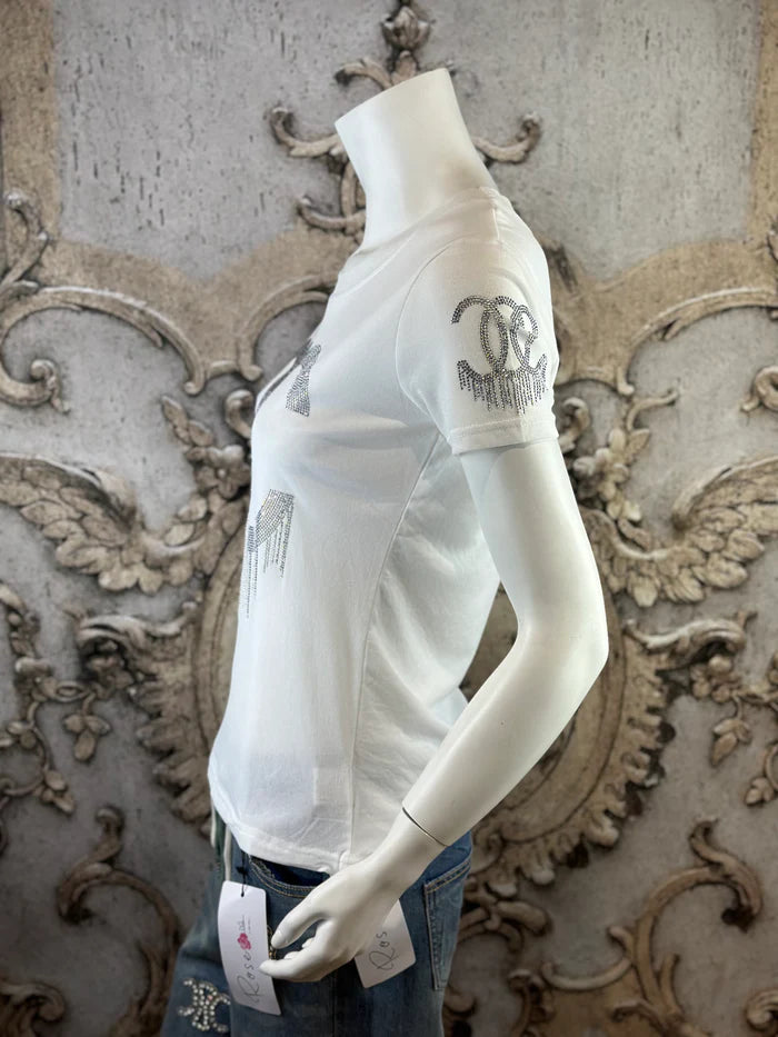 Leichtes CC Shirt in Weiß