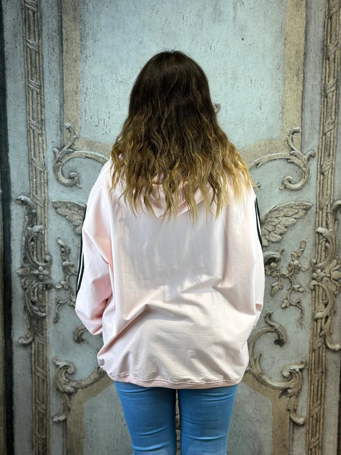 Leichtes Daisy Sweatshirt in Pink