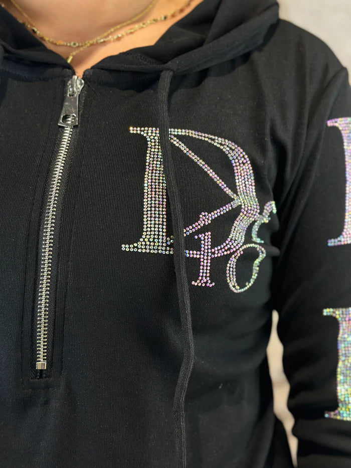 Leichtes Diof Shirt in Schwarz