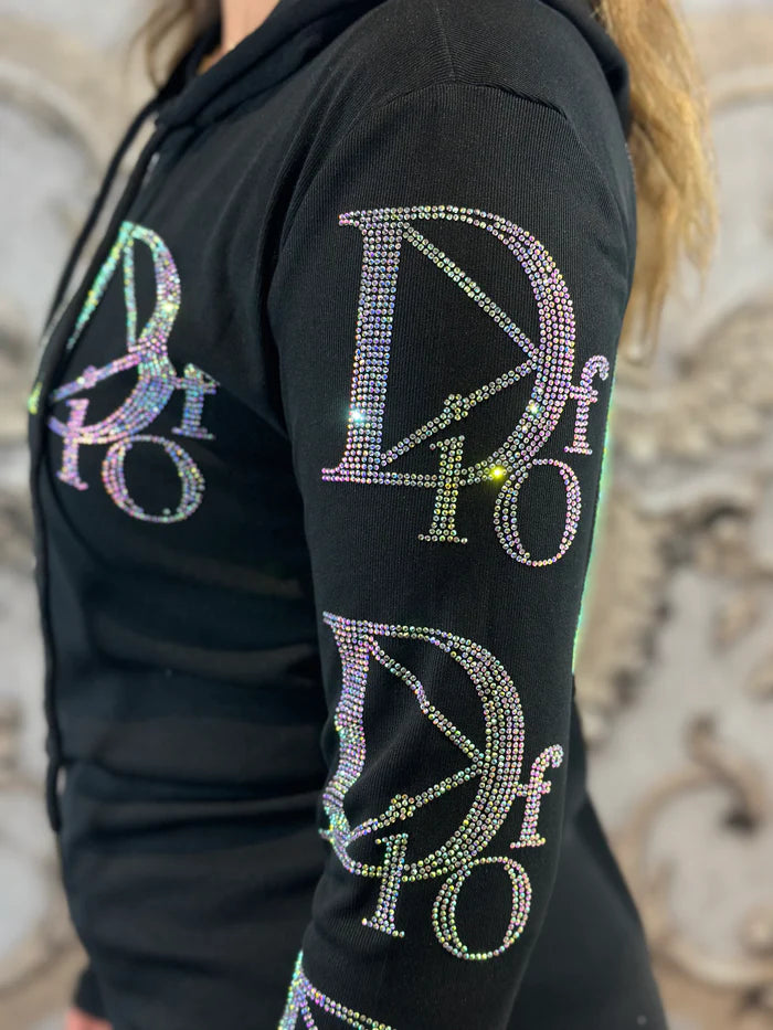 Leichtes Diof Shirt in Schwarz