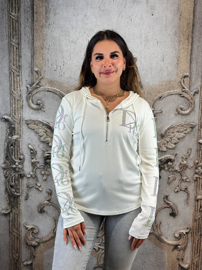 Leichtes Diof Shirt in Weiß