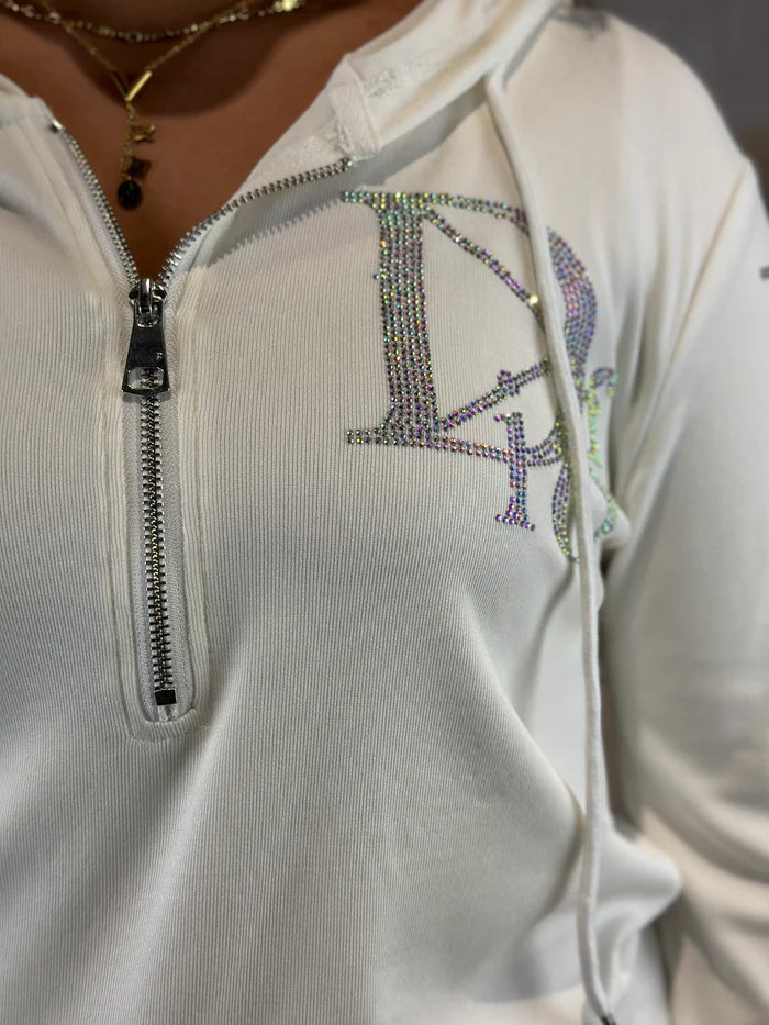 Leichtes Diof Shirt in Weiß