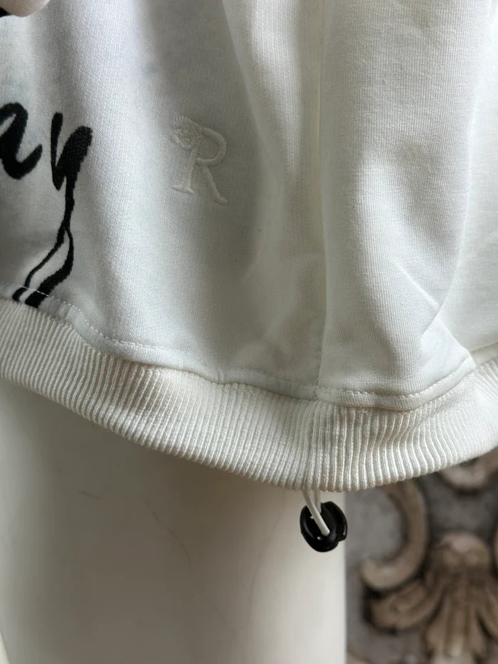 Mickey Sweatshirt in Weiß