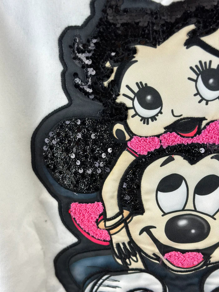 Oversize Betty x Mickey Sweat Weste