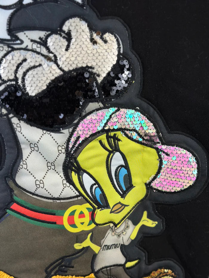 Oversize Tweety x Sweat Weste