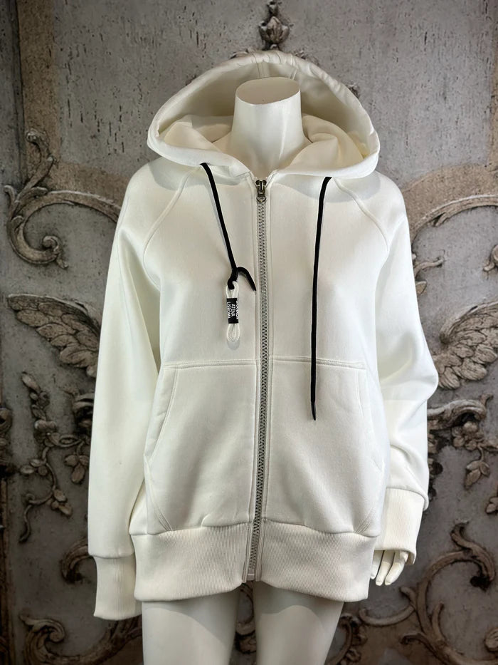 Tiger Sweat Jacke in Weiß