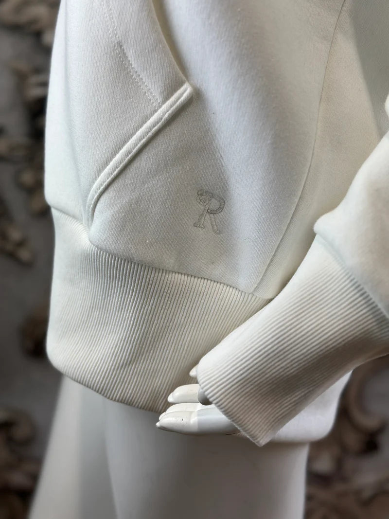 Tiger Sweat Jacke in Weiß