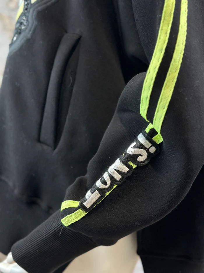 Tweety Hoodie in Schwarz